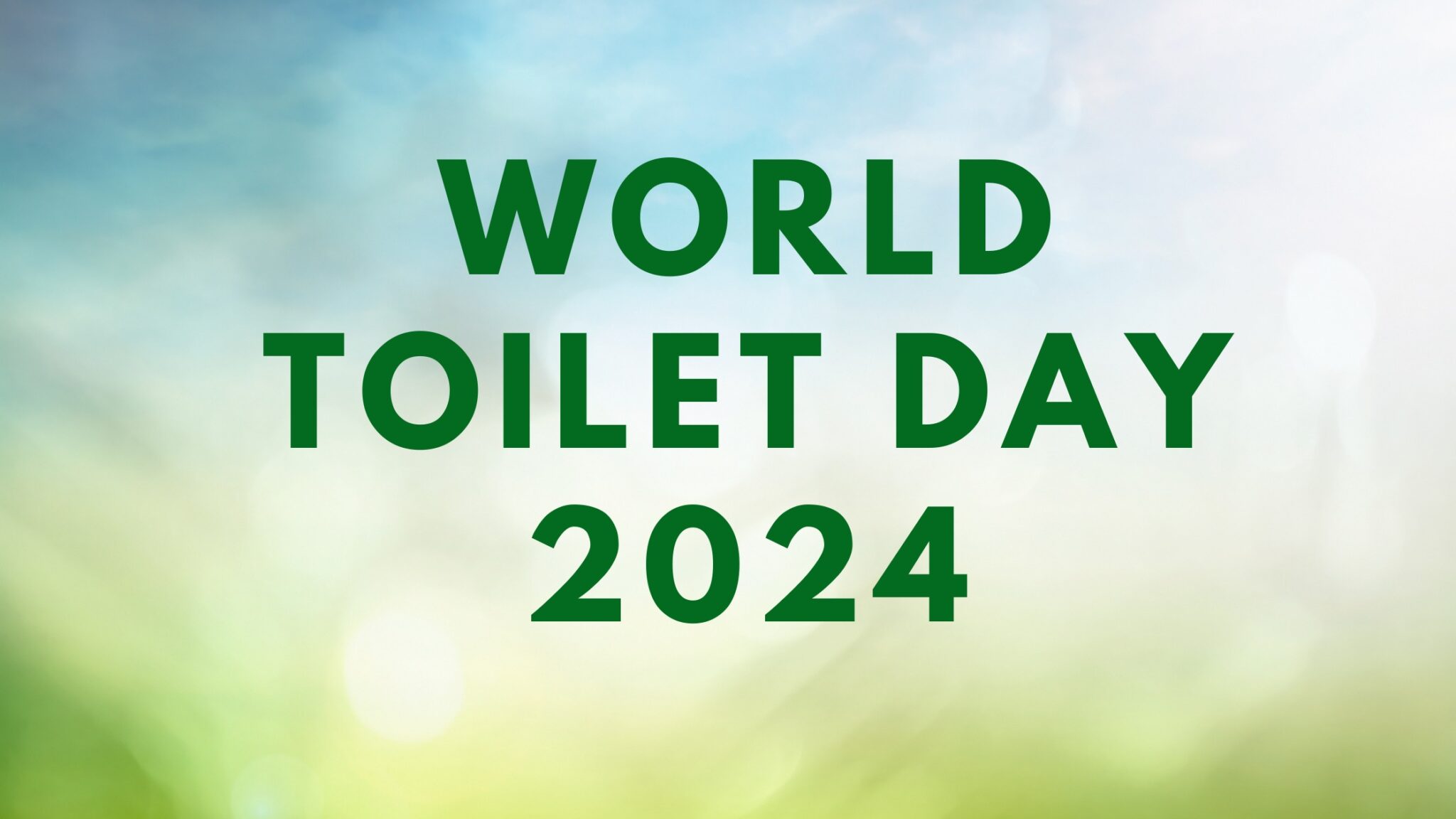 World Toilet Day 2024 Toilets as Places of Peace and Safety EP