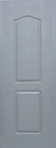 Classic door design in grey finish