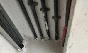 Ecstasy 6 Panel double door in slate finish