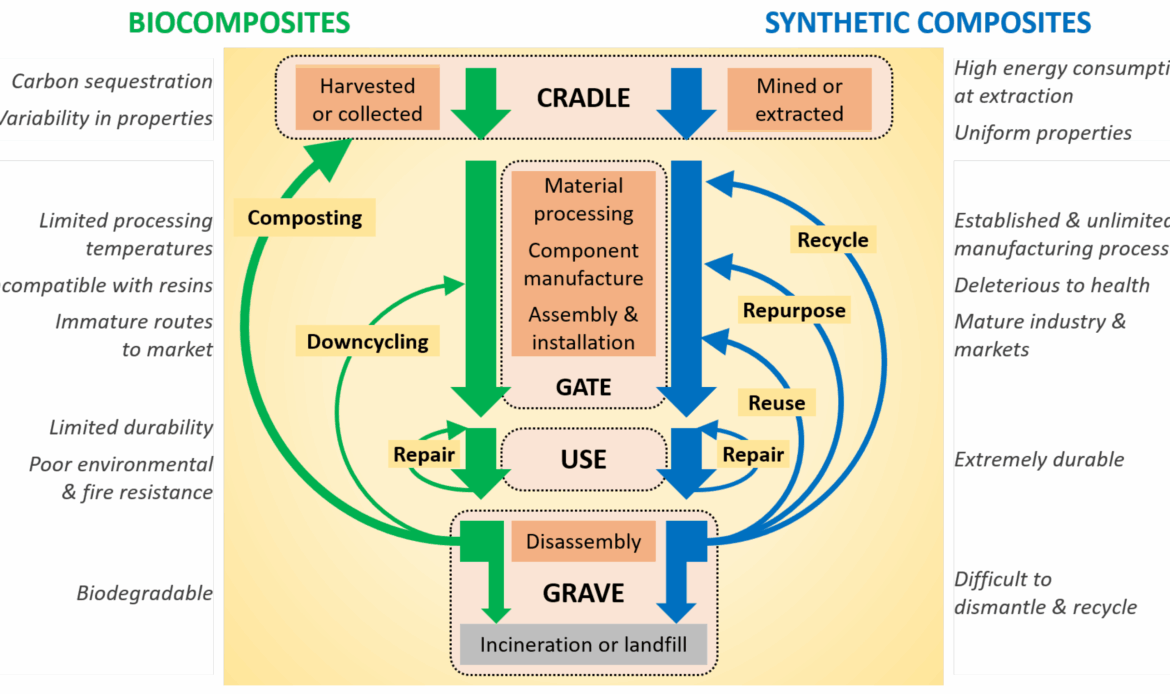 The Lifecycle of a Biocomposite Product From Raw Material to Eco ...