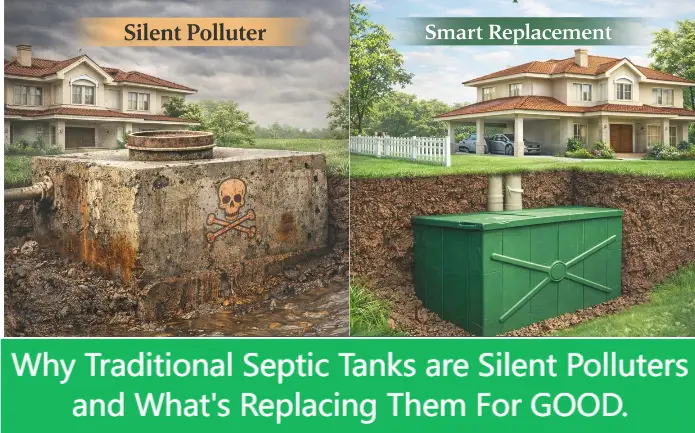 Why Traditional Septic Tanks Are Silent Polluters — and What’s Replacing Them