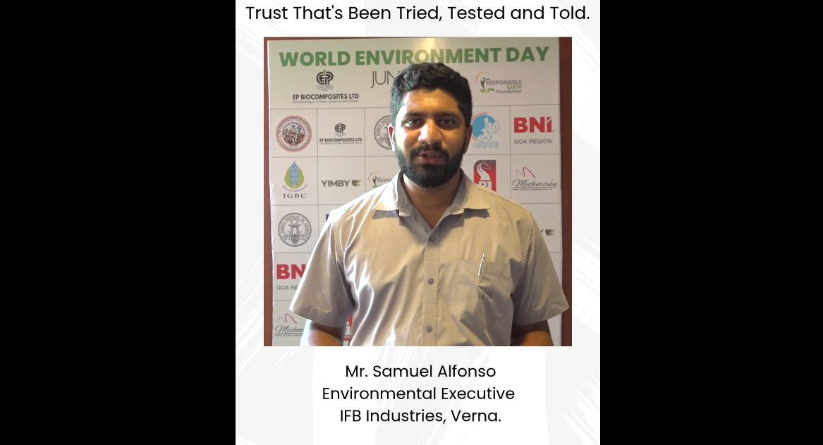 Mr Samuel Alfonso – IFB Industries, Verna